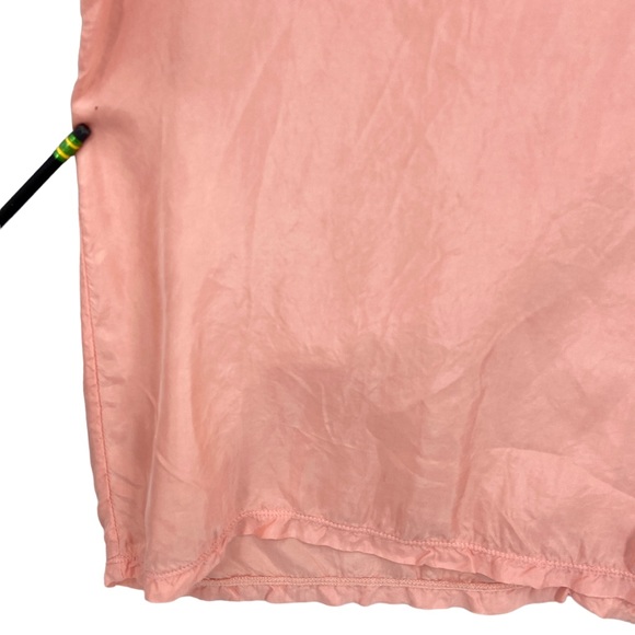 Johnny Was PETE & GRETA 100% Cupra Tee T-Shirt Peach - Picture 3 of 9